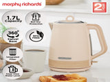 Morphy Richards 1.7L Electric Kettle Essence Scandi Swivel Base Boil-Dry Protection MRESK17TA