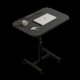 Movable lifting computer table bedside portable table V488-TBFRL-BK