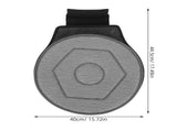 Degree Rotating Car Seat Cushion for Seniors, 16 Inch round Grey V1192-AZ-W-24860