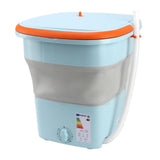 16L Portable Washing Machine with Soft Spin Function Drain Pipe 65W Fully Automatic Portable Washer V1294-YM0901-3113230329313