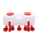 Automatic Chicken Waterer Anti Tipping Plastic Hygienic Chicken Watering System for Poultry Farm V1294-YM0901-3111240237611