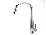 WELS Chrome Pull Out Kitchen Sink Tap Round Basin Mixer Faucet Flexible Spout V1233-KRD515CR