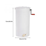 2 Frame Honey Extractor Plastic Two Manual Spinner Crank Honey Bee Beekeeping V238-SUPDZ-32620581552208