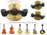 2 Pack Metal Wall Mount Guitar Stand Brackets Compatible with Guitars V1237-MS-912-093