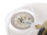 Cordless LED Table Lamp USB Touch Control Dimmable Fabric Shade Table Lamp for Bedroom V1294-YM0901-3119250081311