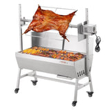Rotisserie Grill with Windscreen, BBQ Whole Pig Lamb Goat Charcoal Spit Grill, 35 Inch 90 Lbs V952-DDXZKJ35YCDBV3Y2GV3