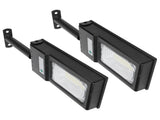 2Pcs 117LED Solar Light 50W Highlight Induction Street Lamp for Garden Courtyard White Light V1294-YM0901-3119210039811