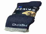 6 Pairs MERINO WOOL SOCKS Mens Heavy Duty Premium Thick Work Socks Cushion BULK - Navy Blue - 11-14 V563-6AUSOCKS-NVY-11-14
