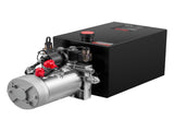 12 L Hydraulic Power Unit, Double Acting Dump Trailer Pump, 22 MPa Max Relief Pressure & 3.4 L/min V952-12VSZYFXJSYXGNVP0001V9