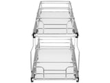 215 x 533 x 385mm Pull Out Cabinet Organizer, Heavy Duty Slide Out Pantry Shelves, Steel Roll Out V952-FZSLLDGGEC8YYL3H6V0