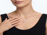 Elevate your everyday elegance with this exquisite Moissanite clover pendant necklace, featuring a V1341-ZY-5RK4XTEG-MOISSANITE-PREMIUMS925