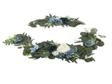 Faux Flower Swag Set Artificial Flower Arch Decor Wedding Welcome Reception Ceremony Signs V1294-YM0703-3115230036811