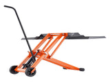 Lawn Mower Lift with Hydraulic Jack, 500 Lbs Weight Capacity, Solid Carbon Steel Lawn Mower Lift, V952-GCJSJJYYS500E2M1RV0