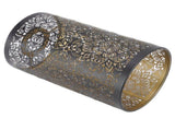 Lamp Shade Hollow Carving Metal Cylindrical Circular Pattern E27 E26 Detachable Decorative V1294-YM0715-3119220072711