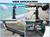 Trolling Motor Stabilizer Mount Support, 304 Stainless Steel and Aluminum Alloy, Effectively Reduces V1369-AZ3-W-12225