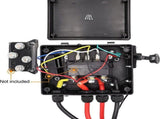 Winch Solenoid Relay Control Contactor Box for 8000-17000Lbs Electric ATV UTV Winch 12V V1369-AZ3-W-08204
