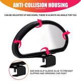 2 Pcs Car Blind Spot Mirror, Adjustable Towing Mirrors with HD & Wide Angle, Universal Automotive V1192-AZ-W-17561