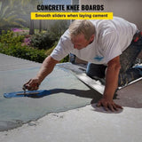 Concrete Knee Boards 70cm x 20cm Slider Knee Boards, Kneeler Board Stainless Steel Kneeboards, V952-HNTXGB30X8WHD0001V0