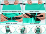 25L Large Capacity Waterproof Backpack Double Layer Rainproof Dry Wet Separation Abrasion Resistant V1232-GZD001