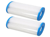 2Pcs Pool Filter Cartridge Filter Element Replacement for Hot Tubs Spas Children's Swimming Pools V1294-YM0523-3111220072211
