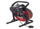 Drain Cleaner Machine 23m x 13mm, Sewer Snake Auger Manual Feed with 4 Cutters & Air-activated Foot V952-SDJJKLSGDSTJGDO6A002V3