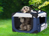 Pet Carrier Bag Dog Puppy Spacious Outdoor L Large PT1046-L-BL