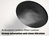 Portable Desktop Smoke Purifier Fan with Strong Suction, USB Rechargeable Mini Exhaust Hood for Home V1107-CS-TSCYYJ