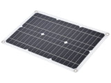 Dual USB Port Solar Panel Versatile Portable Solar Panel Charger Photovoltaic Charging with 10A V1294-YM0523-3114220034111