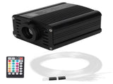 16W Fiber Optic Light RGBW LED Ceiling Light Kit APP Control with 2m Fiber Optic Cable V1294-YM0901-3119210003511