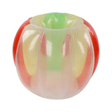 Inflatable Bumping Ball Foldable Portable Body Bubble Ball 90x75cm for Party Games Red Yellow Green V1294-YM0901-3111230181713