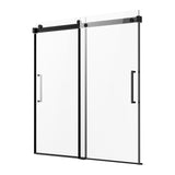 Frameless Sliding Bathtub Door, 1422-1524 mm x 1524 mm, Frameless Shower Glass Door, Frameless V952-TLYGM60W62HI3IDVNV0