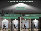 2 Pack LED Floodlight with Motion Sensor, 50W 5000LM 7000K Cool White, IP67 Waterproof V1188-MS-520-014