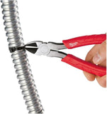 PLIER DIAGONAL CUTTER 203MM HANDLE SOFT GRIP MILWAUKEE V1202-V1-MWK48226108