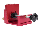 3 in 1 Portable Screw Jig Set Adjustable Precise Drilling Aluminum Alloy Woodwork Guides Joint Angle V1294-YM0901-3114250037511