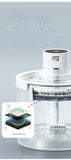 Blue Wireless Automatic Pet Water Fountain - 2.2L Motion Sensor Dispenser V888-ELOSUNG26020