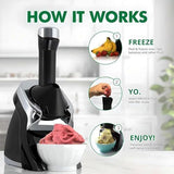 Home Ice Maker - Soft Serve & Frozen Dessert Machine for Healthy Sorbet, Sherbet, Fruit Ice V1107-760-11660