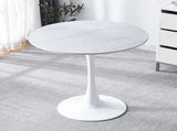 Celeste White Round Cafe Table V957-SDCESN3675S