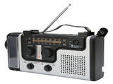 LED Hand Crank Radio AM FM SW Solar Dynamo Outdoor Emergency Radio with Portable Flashlight V1294-YM0523-3119220034211