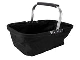 Foldable Picnic Basket Oxford Fabric Shopping Tote Reusable Grocery Bag for Camping Outdoor Fruit V1294-YM0901-3111260009411