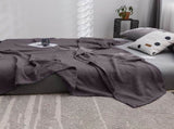 59x39" 100% Cottons Blanket, Soft and Breathable Bed Blanket, Multi-functional Bed Blanket for All V1189-WXFWAL-20260319-00933