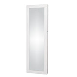Levede Mirror Jewellery Cabinet Makeup JB1015-LED-WH_NZ