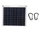 30W Solar Panel 5V Dual USB Monocrystalline Silicon Solar Cell Panel Module Waterproof Foldable V1294-YM0901-3111230316111