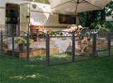HeavyDuty Metal Dog Playpen w/ Waterproof Border V178-66735