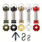 RHX3 Multi-functional Camping Light 5-level & stepless dimming, 3000mAh battery , V1232-LYD-RH3-004