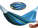 SWETRACE Hammocks for Adults Canvas Blue 1Set 110x31in V1189-LWWAL-20260327-03594