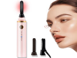 360&deg Heated Lash Brush Rechargeable with 3 Brush Heads & 3 Temp & 5s Fast V1192-AZ-W-2711