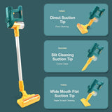 Kids Vacuum, 3-in-1 Kids Vacuum That Really Works, Working Toddler Vacuum Cleaner with Real Suction, V1366-AZ2-W-12406