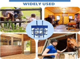 2 Pcs Classic Box Fan Holder for Horse Stall Adjustable Equine Bag Hanging Stable Supplies Metal V1259-DP01-A-5599