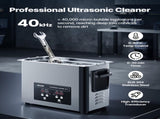6L Ultrasonic Cleaner, Professional Ultrasonic Cleaner Machine with Cleaning Basket & Digital V952-SXJJKCSBQXJ6G06TW001V3
