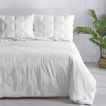 Bianca 250GSM Natural Sleep Bamboo Summer Quilt King V442-BCA-QUILT-250GSMBAMBOO-WHITE-KI